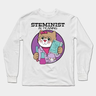 STEMinist in Training Long Sleeve T-Shirt